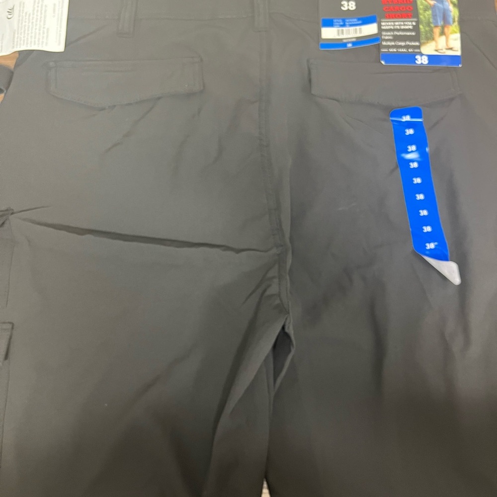 Black Cargo Shorts with Sleek Design